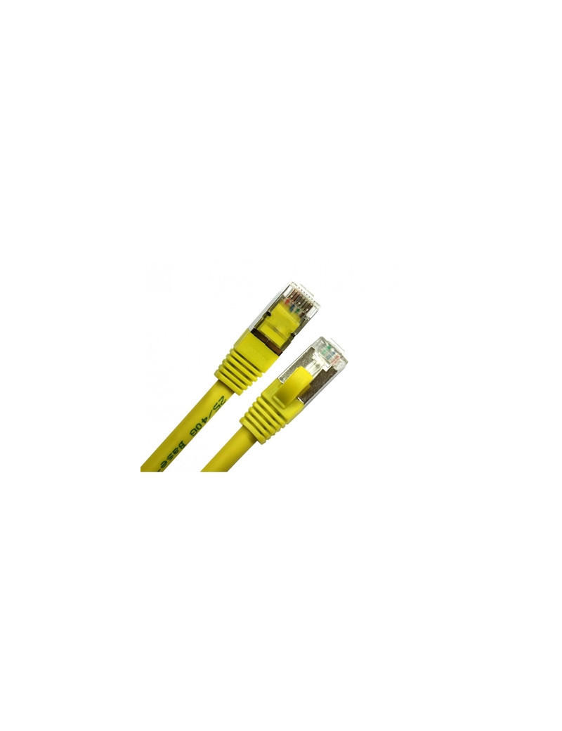 2m CAT8.1 LSZH S/FTP 26AWG Networking Cable  Yellow