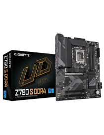 Gigabyte Z790 S DDR4 Ultra Durable Intel 1700 Socket Motherboard  ATX  4x DDR4 Slots  3x M.2 Sockets  1x USB-C Port  Fitted I/O Shield  2.5GbE LAN  1x DisplayPort / 1x HDMI Port