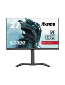 iiyama G-Master GB2770QSU-B5 Red Eagle 27 Inch Gaming Monitor  Black  WQHD  IPS  165Hz  0.5ms  FreeSync  HDMI  Display Port  USB Hub  Speakers  Int PSU  Height Adjustable  Pivot  VESA