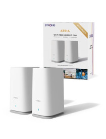 Strong MESHKIT2100UK(DUO) AC2100 Whole Home Wi-Fi Mesh System (2 Pack) - 3 300sq.ft Coverage