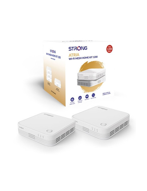 Strong MESHKIT1200UK(DUO) AC1200 Whole Home Wi-Fi Mesh System (2 Pack) - 3 300sq.ft Coverage