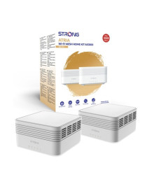 Strong MESHKITAX3000UK AX3000 Whole Home Wi-Fi 6 Mesh System (2 Pack) - 3 300sq.ft Coverage