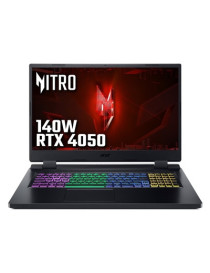 Acer Nitro 5 AN517-55 Gaming Laptop  17.3 Inch FHD Screen  Intel Core i5-12450H 12th Gen Processor  GeForce RTX 4050  16GB RAM  512GB SSD  Windows 11 Home