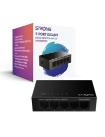 Strong SW5000MUK 5 Port Gigabit Switch (Metal)