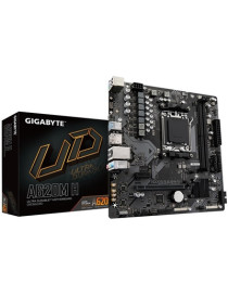 Gigabyte A620M H Ultra Durable AMD AM5 Socket Motherboard  Micro-ATX  2x DDR5 Slots  1x M.2 Socket  GbE LAN  1x DisplayPort / 1x HDMI Port