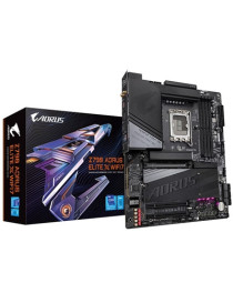 Gigabyte Z790 AORUS ELITE X WIFI7 Intel 1700 Socket Motherboard  ATX  4x DDR5 Slots  2x M.2 Sockets  2x USB-C Port  Fitted I/O Shield  2.5GbE LAN  Wi-Fi 7  1x DisplayPort / 1x HDMI Port