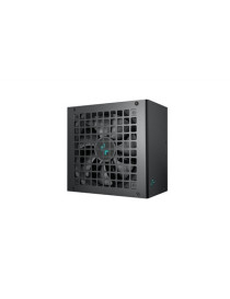 DeepCool PL750D 750W PSU  120mm Silent Hydro Bearing Fan  80 PLUS Bronze  Non Modular  UK Plug  Flat Black Cables  Stable with Low Noise Performance