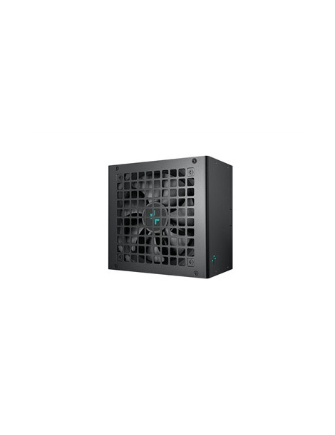 DeepCool PL750D 750W PSU  120mm Silent Hydro Bearing Fan  80 PLUS Bronze  Non Modular  UK Plug  Flat Black Cables  Stable with Low Noise Performance