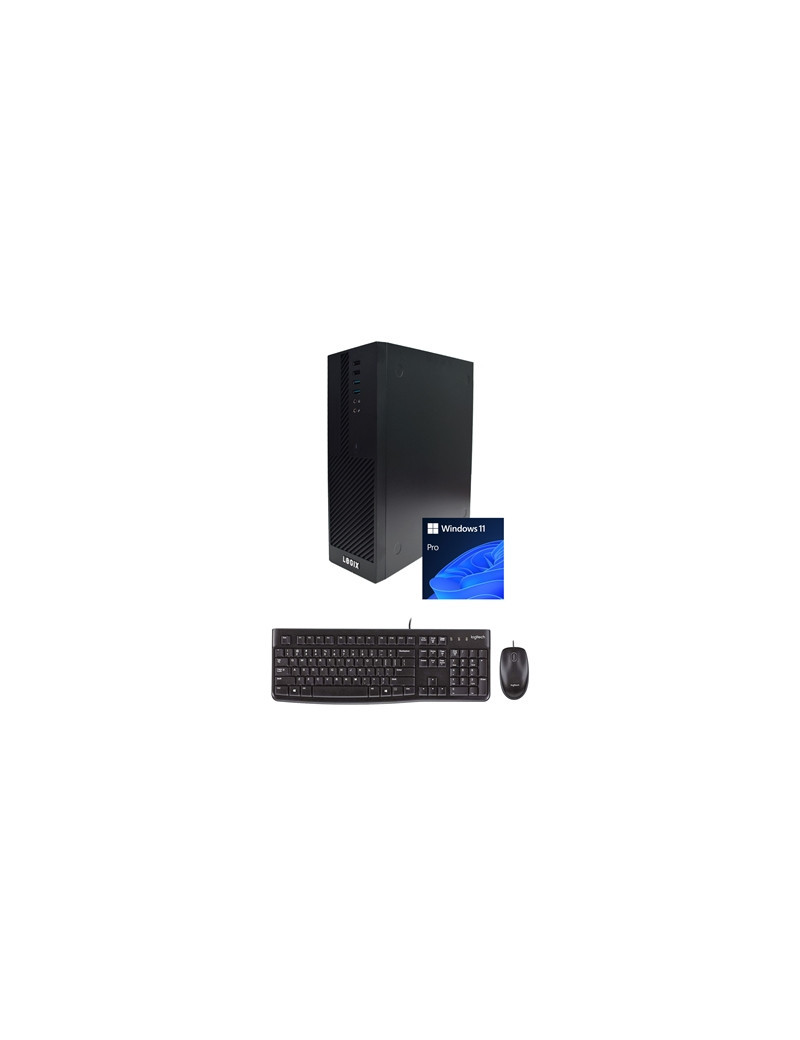 LOGIX 12th Gen Intel Core i5 6 Core Small Form Factor SFF Business / Education PC with 16GB RAM  500GB SSD  Windows 11 Pro  Keyboard  Mouse & 3 Year Warranty