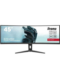 iiyama G-Master Red Eagle 44.5 Inch DQHD UltraWide Curved Gaming Monitor  VA  165Hz  0.8ms  Freesync  HDMI  Displayport  USB-C Hub  KVM Switch  Dock  Speakers  Height Adjust  VESA