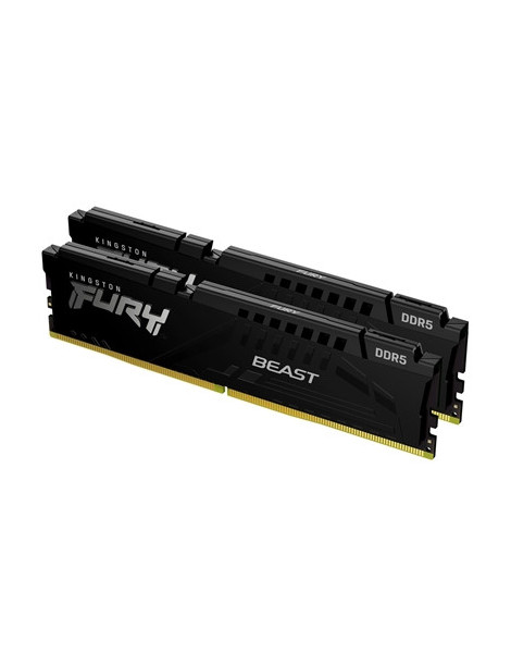 Kingston 64GB 6400MT/s DDR5 CL32 DIMM (Kit of 2) FURY Beast Black XMP