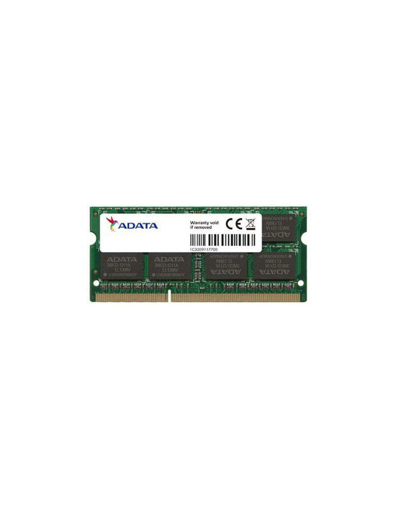 ADATA Premier 8GB  DDR3L  1600MHz (PC3-12800)  CL11  SODIMM Memory *Low Voltage 1.35V*