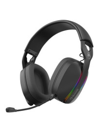 Marvo Scorpion HG9086W Gaming Headphones  Tri-Mode Connection  2.4GHz Wireless  BT 5.3 or Wired  Stereo Sound  RGB - PC  Android  MAC OS  iOS  PS4  PS5 and Switch Compatible  40mm Audio Drivers...