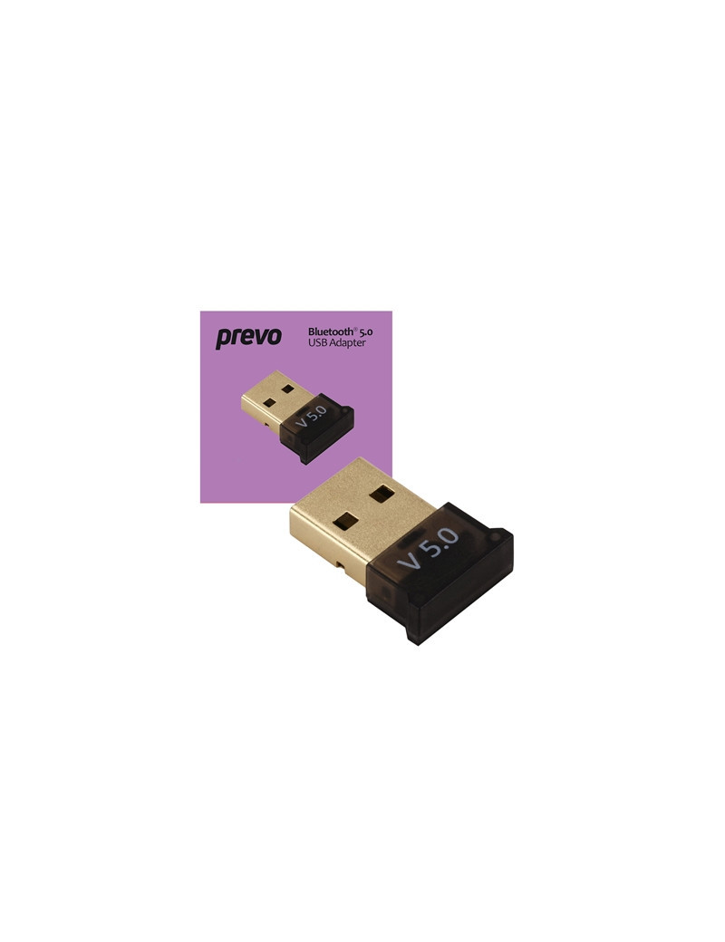 Prevo USBBT Bluetooth 5.0 USB Adapter