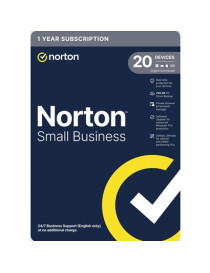 Norton Small Business  Antivirus Software  20 Devices  1-year Subscription  Includes 250GB of Cloud Storage  Dark Web Monitoring  Private Browser  24/7 Business Support  Activation Code by email - ESD