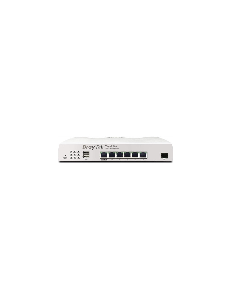 DrayTek V2865-K Vigor 2865 Multi-WAN Firewall VDSL Modem Router