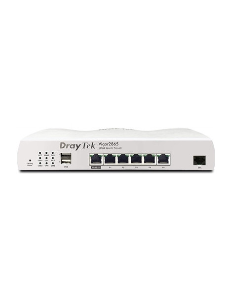 DrayTek V2865-K Vigor 2865 Multi-WAN Firewall VDSL Modem Router