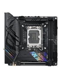 Asus ROG STRIX B760-I GAMING WIFI  Intel B760  1700  Mini ITX  2 DDR5  HDMI  DP  Wi-Fi 6E  2.5G LAN  PCIe5  RGB  2x M.2