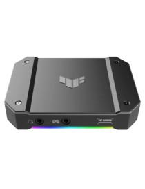 Asus TUF Gaming Capture Box 4KPRO  4K60 Video  Near-Zero Latency  HDR Passthrough  HDMI  USB-C  VRR  On-board Scaling  RGB Lighting