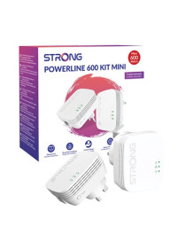 Strong POWERL600DUOMINIUK AV600 Mini Powerline Kit (2 Pack)