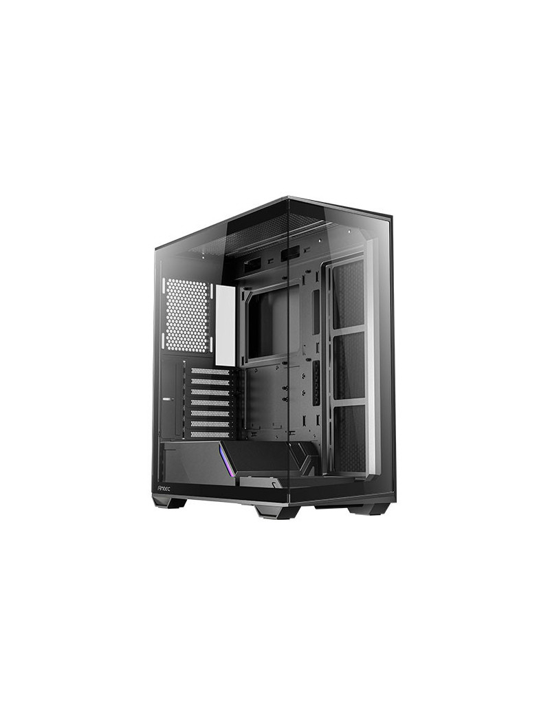 Antec C3 Gaming Case w/ Glass Side & Front  ATX  No Fans  Mesh Airflow  USB-C  Black