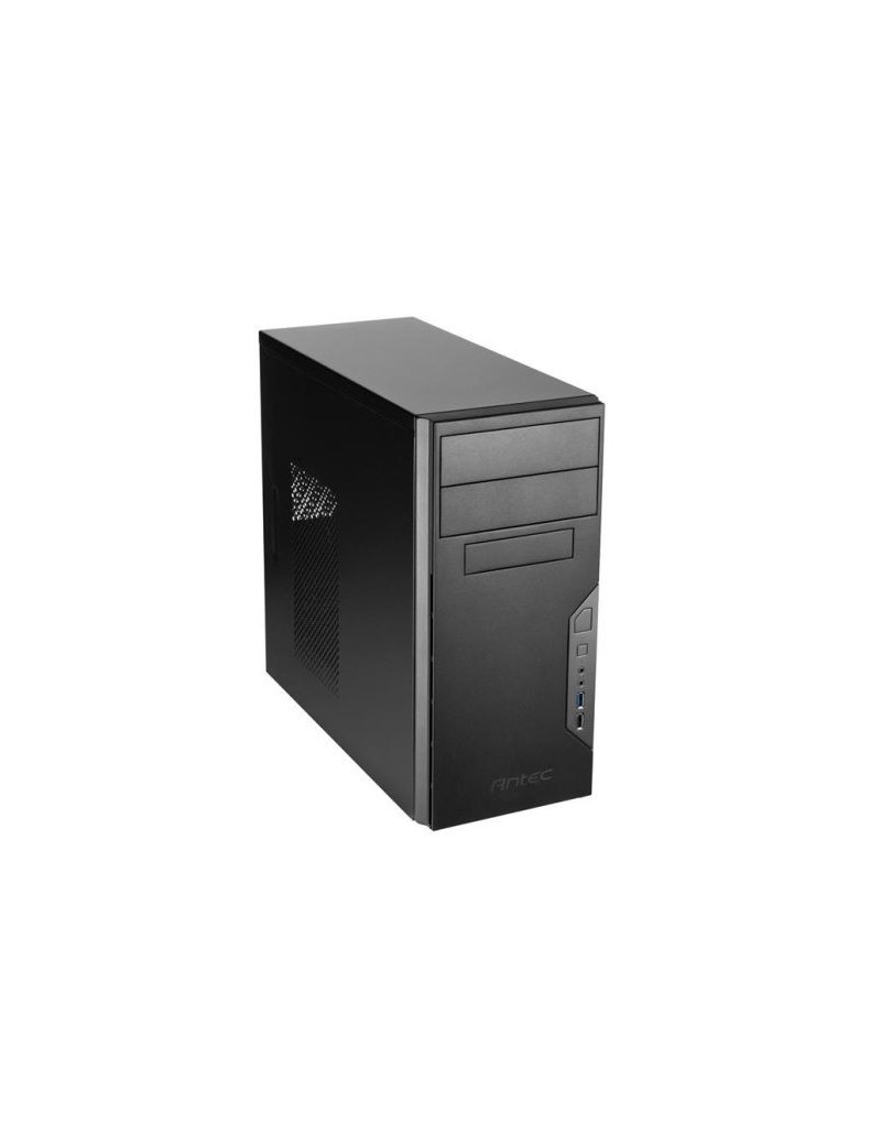 Antec VSK3000B U3/U2 Micro ATX Case  9.2cm Fan  USB 3.0  Black with Black Interior