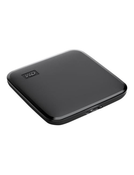 WD Elements SE 1TB Pocket Size External SSD  USB 3.2 Gen1 Type-A  Drop Resistance  Black