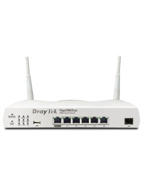 DrayTek V2865LAX-5G-K Vigor 2865Lax 5G Wireless 6 AX Multi-WAN Firewall VDSL/5G Integrated Modem Router with VOIP Functionality