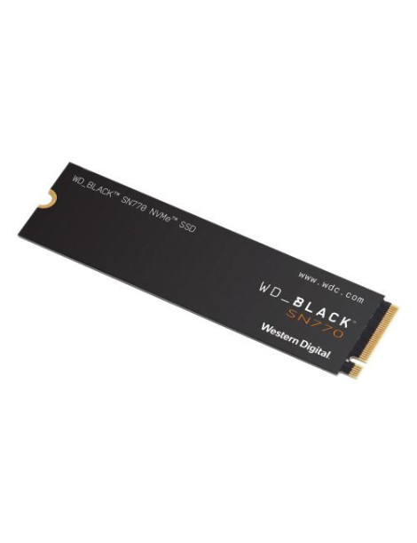 WD 1TB Black SN770 M.2 NVMe Gen4 SSD  M.2 2280  PCIe4  R/W 5150/4900 MB/s  740K/800K IOPS