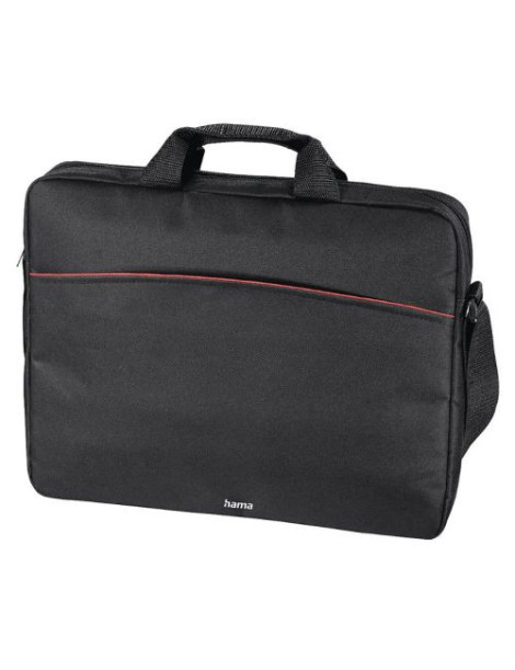 Hama Tortuga Laptop Bag  Up to 15.6“  Padded Compartment  Spacious Front Pocket  Black