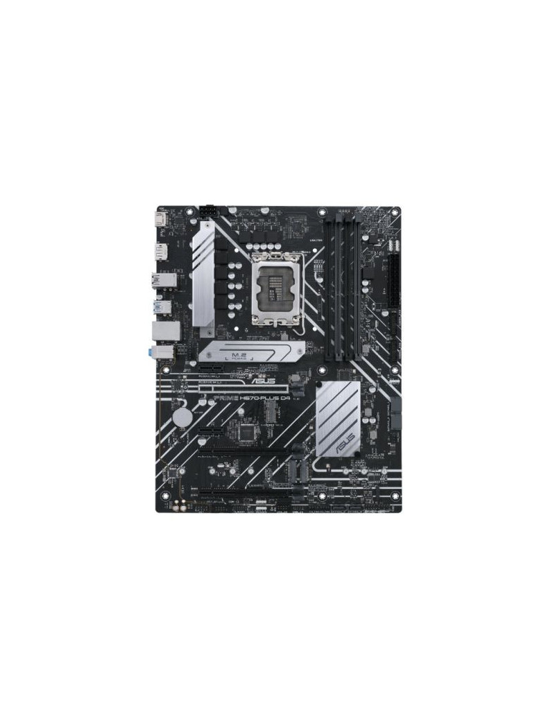 Asus PRIME H670-PLUS D4  Intel H670  1700  ATX  4 DDR4  HDMI  DP  2.5GB LAN  PCIe4  3x M.2