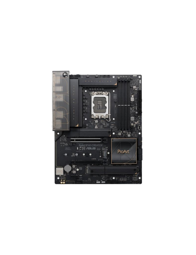 Asus PROART B760-CREATOR  Intel B760  1700  ATX  4 DDR5  HDMI  DP  2.5G LAN  PCIe5  3x M.2  Creator Hub