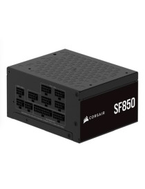 Corsair 850W SF Series SF850 SFX PSU  Fully Modular  80+ Platinum  Fluid Dynamic Fan  ATX 3.1  PCIe 5.1  SFX-to-ATX Bracket