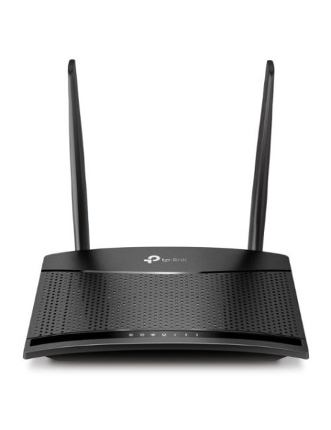 TP-LINK (TL-MR100) 300Mbps Wireless N 4G LTE Router  1 LAN  1 LAN/WAN  Detachable Antennas