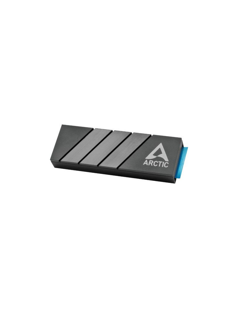 Arctic M2 Pro (Black) M.2 SSD Heatsink  For Single & Double Sided M.2 2280 Modules  Thermal Pads Included