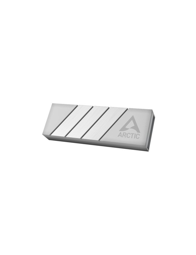 Arctic M2 Pro (Silver) M.2 SSD Heatsink  For Single & Double Sided M.2 2280 Modules  Thermal Pads Included