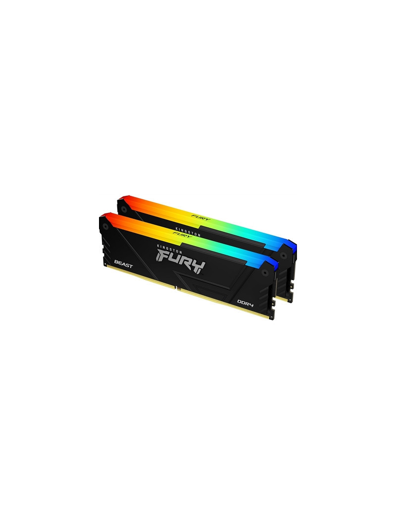 Kingston FURY Beast RGB 16GB (2x8GB) 3200MHz DDR4 Memory Kit