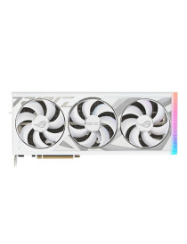 Asus ROG STRIX RTX4080 SUPER OC White  PCIe4  16GB DDR6X  2 HDMI  3 DP  2670MHz Clock  RGB Lighting  Overclocked