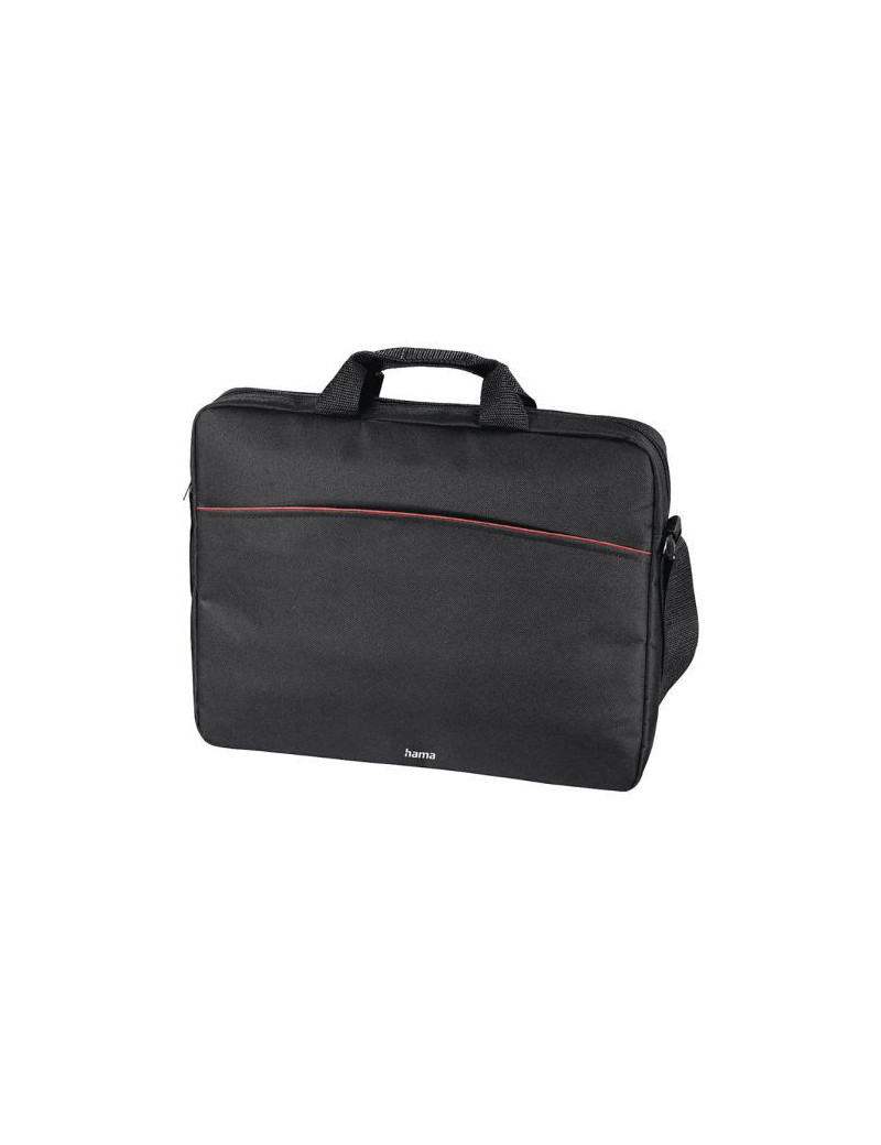 Hama Tortuga Laptop Bag  Up to 15.6“  Padded Compartment  Spacious Front Pocket  Black