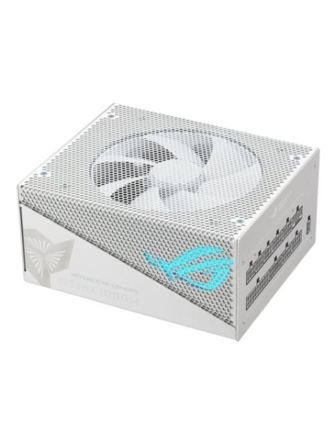 Asus ROG Strix 1000W Gold Aura Edition PSU  Fully Modular  80+ Gold  ATX 3.0  PCIe 5.0  RGB Lighting  Lambda A+  White