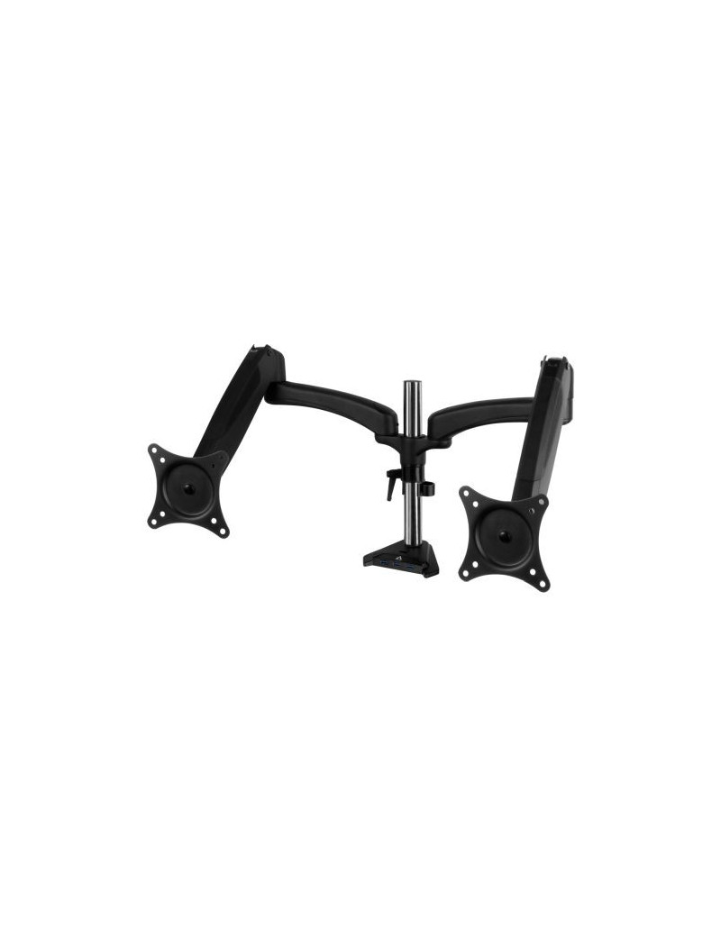 Arctic Z2-3D Gen 3 Dual Monitor Arm with 4-Port USB 3.2 Hub  Gas Spring  up to 34“ Monitors  180° Swivel  360° Rotation