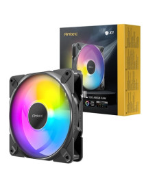 Antec Tranquil 120mm ARGB PWM Fan - Quiet and Efficient Cooling with Addressable RGB Lighting