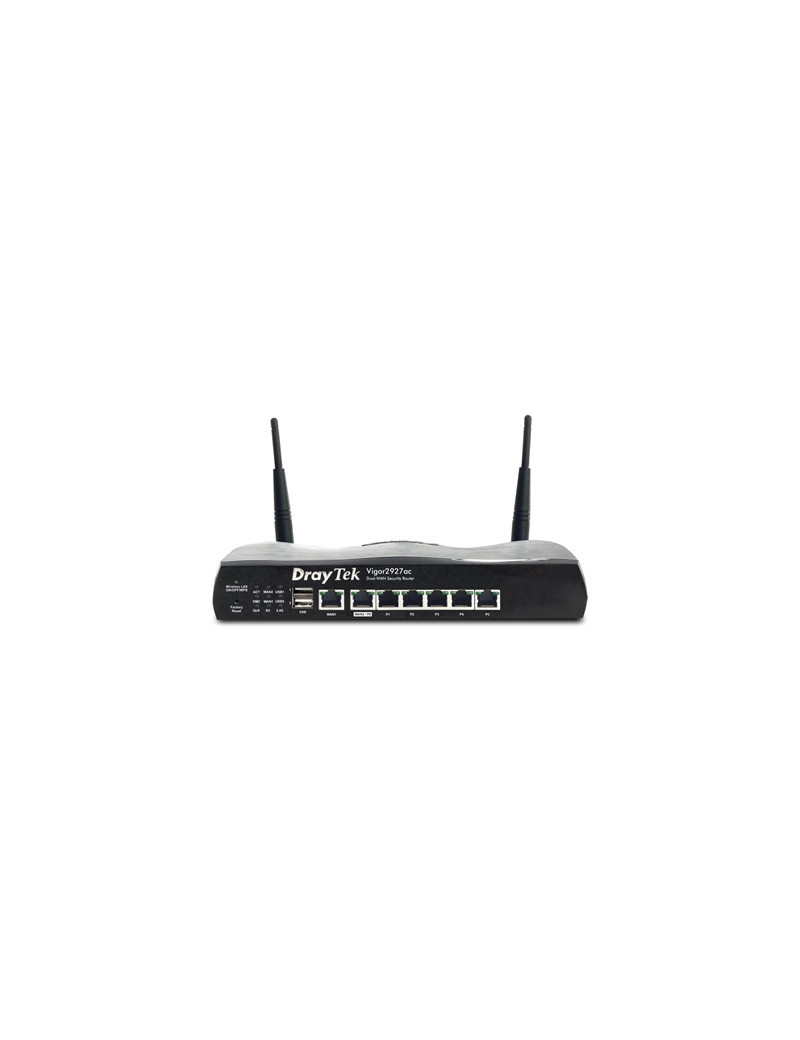 DrayTek V2927LAC-K Vigor 2927Lac Wireless 5 AC High Speed Gigabit Firewall 4G/LTE Integrated Modem Router