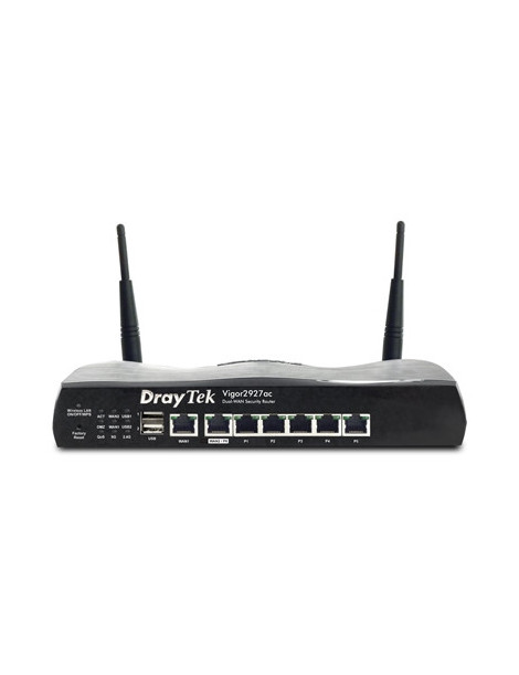 DrayTek V2927LAC-K Vigor 2927Lac Wireless 5 AC High Speed Gigabit Firewall 4G/LTE Integrated Modem Router