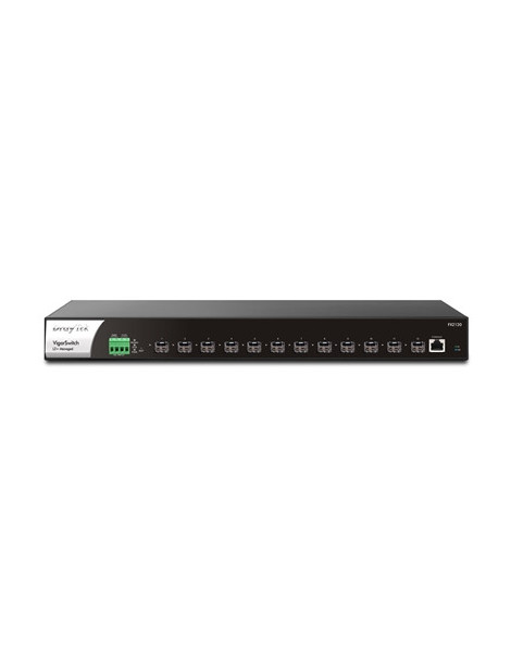 DrayTek VSFX2120-K VigorSwitch FX2120 12-Port Layer 2+ Managed Rackmount 10-Gigabit SFP+ Switch