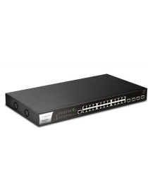 DrayTek VSP2282X-K VigorSwitch P2282x 24 Port POE Fully Managed Layer 2+ Switch with 4x 10GbE SFP Ports