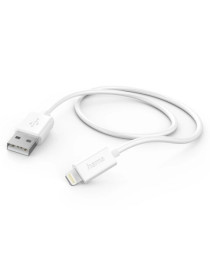 Hama Charging/Data USB-A to Lightning Cable  480Mbps  1.5 Metre  White