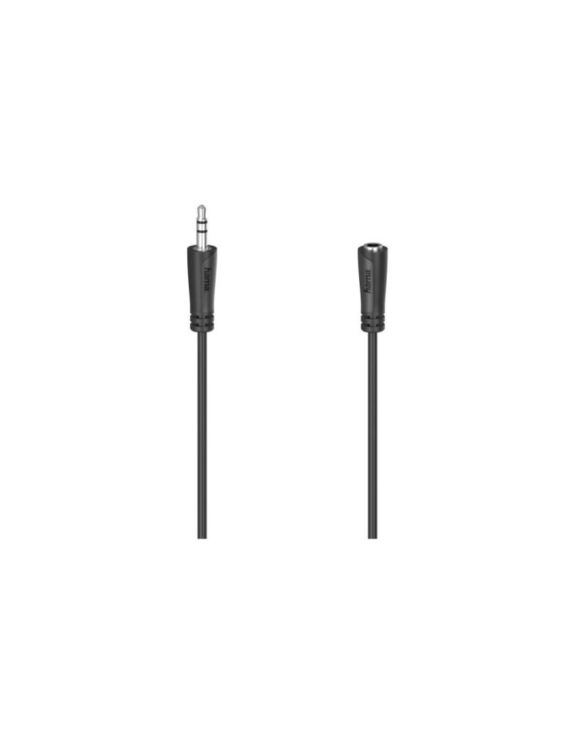 Hama 3.5mm Jack Stereo Cable  Male to Female  3 Metre