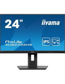 iiyama Prolite XU2493HS-B6 24 inch IPS Monitor  Full HD  1ms  HDMI  DisplayPort  100Hz  Speakers  Black  Internal PSU  VESA