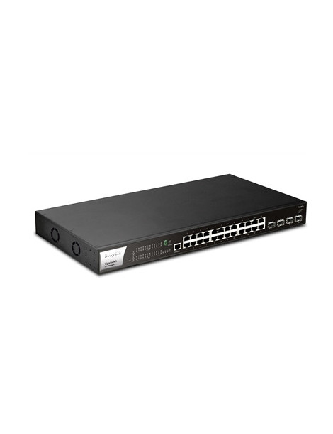 DrayTek VSP2282X-K VigorSwitch P2282x 24 Port POE Fully Managed Layer 2+ Switch with 4x 10GbE SFP Ports